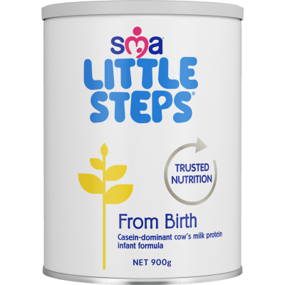 SMA Little Steps From Birth Baby Infant Formula 900g