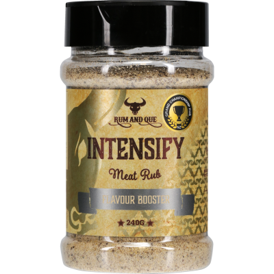 Rum and Que Intensify Meat Rub 200g