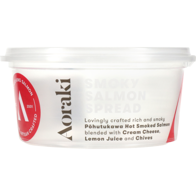 Aoraki Smokehouse Smoky Salmon Spread 180g