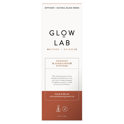 Glow Lab Coconut & Sandalwood Diffuser 100ml