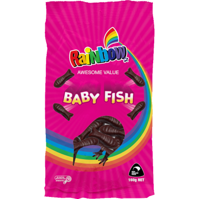 Rainbow Awesome Value Baby Fish 160g
