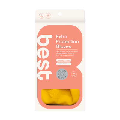 Best Extra Protection Gloves Medium 1pk