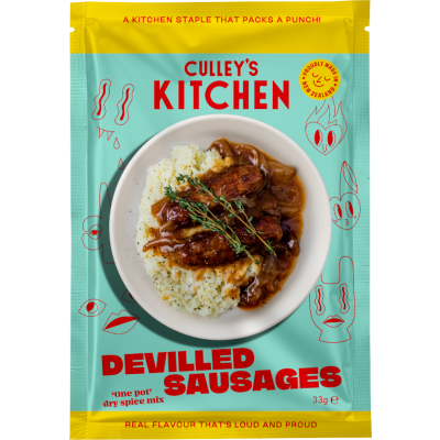 Culley's Kitchen Devilled Sausages Dry Spice Mix 33g