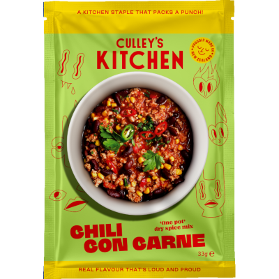 Culley's Kitchen Chili Con Carne Dry Spice Mix 33g