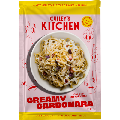 Culley's Kitchen Creamy Carbonara Dry Spice Mix 33g