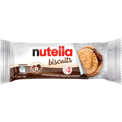 Nutella Hazelnut Biscuits 3 x 14g