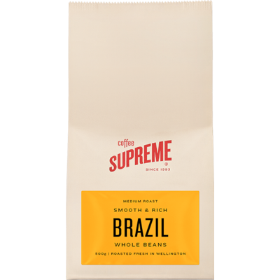 Coffee Supreme Brazil Blend Coffee Beans 500g