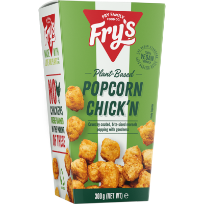 Fry's Popcorn Chick'n Vegan Plant Based 300g