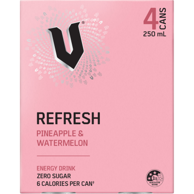 V Pineapple & Watermelon Energy Drink 1000ml