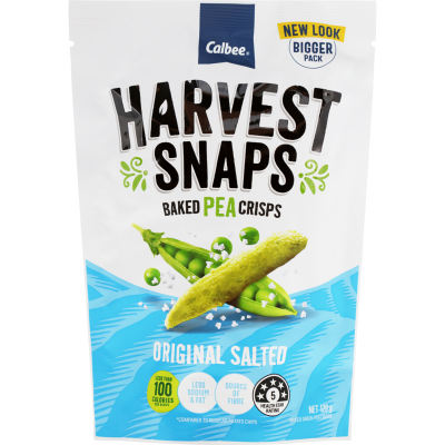 Calbee Original Salted Baked Pea Crisps 120g