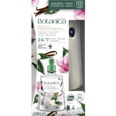 Air Wick Botanica Vanilla & Himalayan Magnolia Automatic Spray 228ml