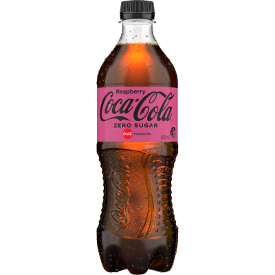 Coca-Cola Zero Sugar Raspberry Soft Drink 600ml