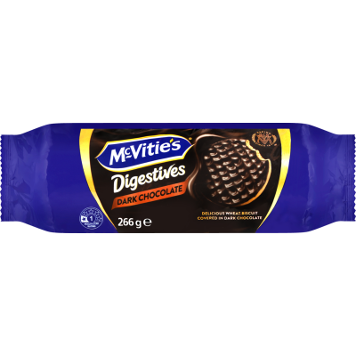 McVitie's Digestives Dark Chocolate Biscuits 266g