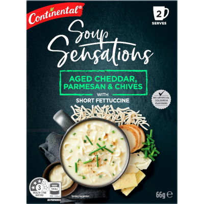 Continental Sensations Aged Cheddar & Parmesan Cup-a-soup 66g