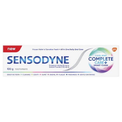 Sensodyne Complete Care + Smart Clean Cool Mint Toothpaste 100g