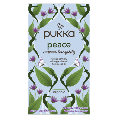Pukka Peace Organic Herbal Tea Sachets 20pk