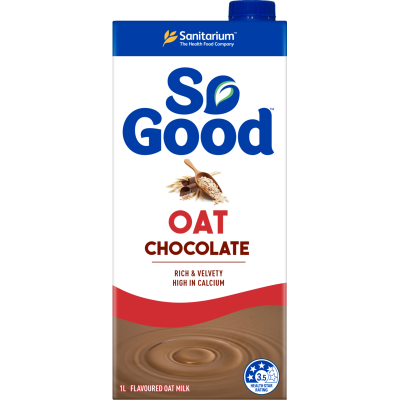 Sanitarium So Good Oat Chocolate UHT Dairy Substitute 1l