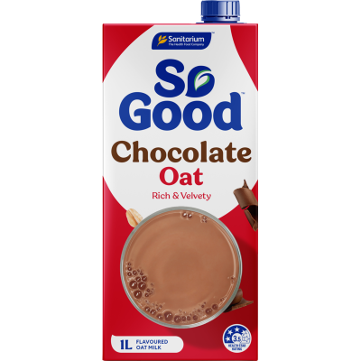 Sanitarium So Good Oat Chocolate Flavoured Oat Milk 1l