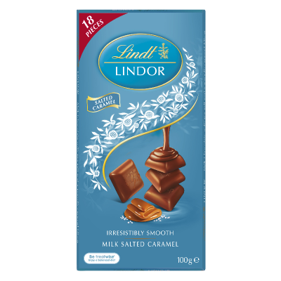 Lindt Lindor Mint Collection Chocolates Pouch 100g