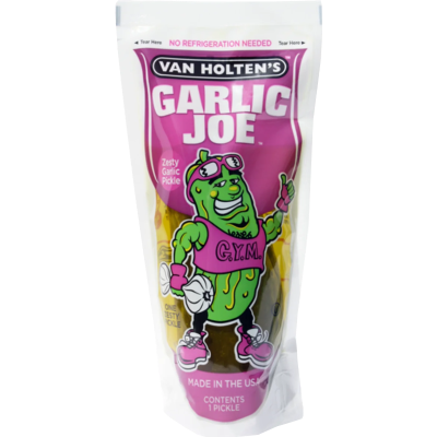 Van Holtens Garlic Joe Zesty Garlic Pickle 196g