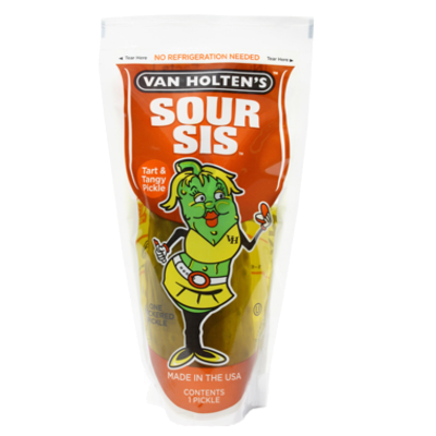 Van Holtens Sour Sis Tart & Tangy Pickle 196g