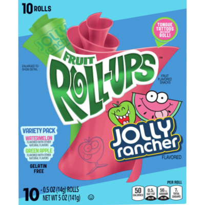Fruit Roll-Ups Jolly Rancher Variety Pack 141g