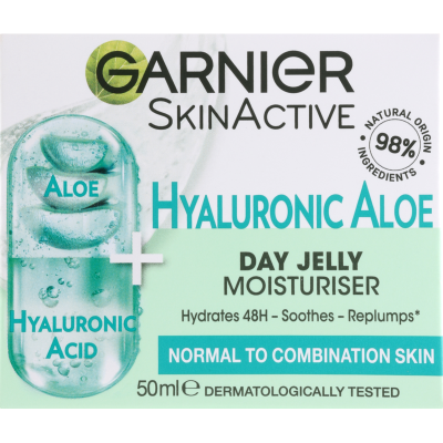Garnier SkinActive Hyaluronic Aloe Day Jelly Moisturiser 50ml