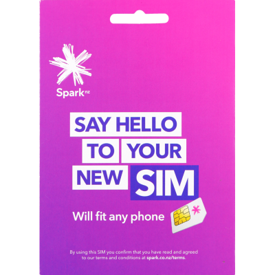 Spark SIM Card 1pk