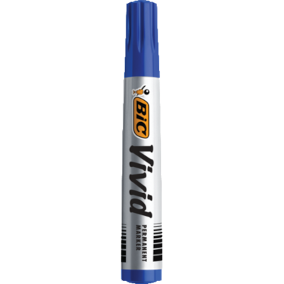 Bic Eco Vivid Fine Blue Permanent Marker 1pk