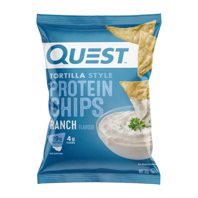 Quest Ranch Flavour Tortilla Style Protein Chips 32g