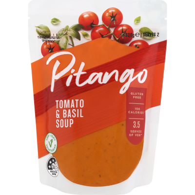 Pitango Tomato & Basil Soup 600g