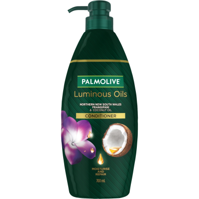 Palmolive Luminous Oils Far North Queensland Frangipani & Coconut Oil Conditioner 700ml
