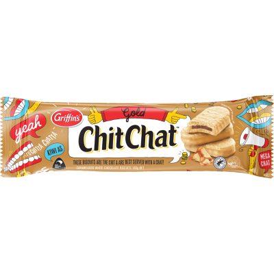 Griffin's Chit Chat Gold Chocolate Biscuits 180G