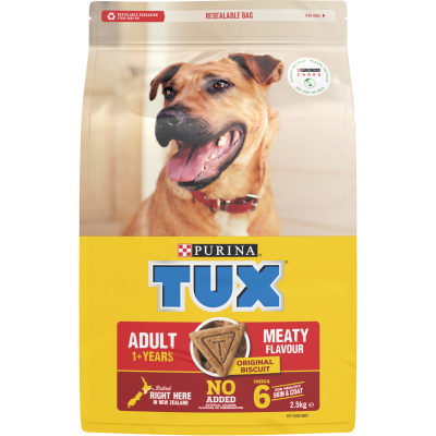 Purina TUX Original Meaty Flavour Adult 1+ Years Dry Pet Food 2.5kg