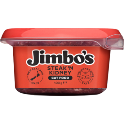 Jimbo's Steak 'n Kidney Cat Food 400G