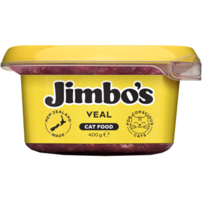 Jimbo's Veal Cat Food 400g