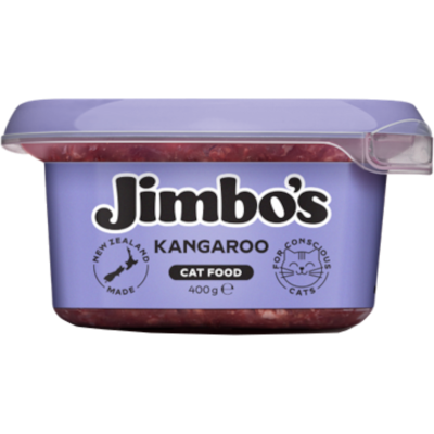 Jimbo's Kangaroo Cat Food 400g