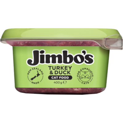 Jimbo's Turkey & Duck Cat Food 400g