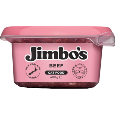 Jimbo's Beef Cat Food 400g