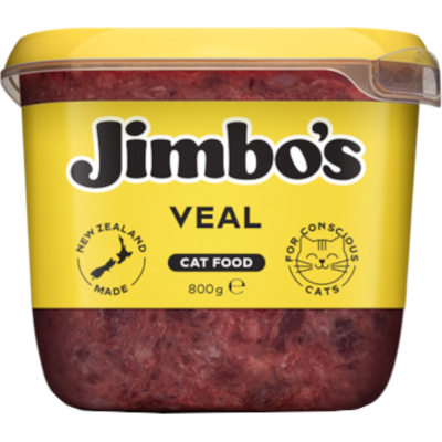 Jimbo's Veal Cat Food 800g