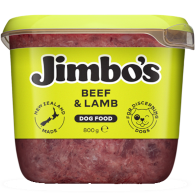 Jimbo's Beef & Lamb Dog Food 800g