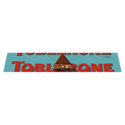 Toblerone Crunchy Almond Chocolate Bar 360g