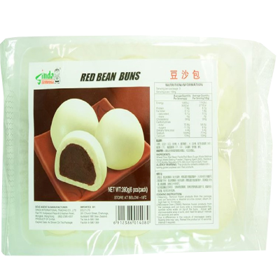 Sinda Red Bean Buns (6pcs) 390g