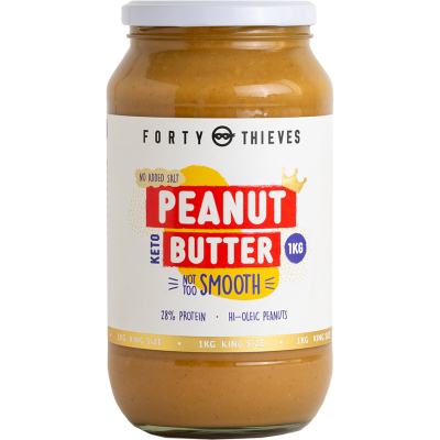 Forty Thieves Smooth Peanut Butter 1kg