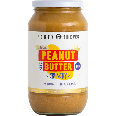 Forty Thieves Crunchy Peanut Butter 1kg