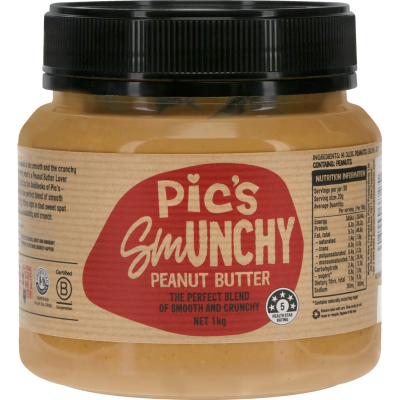 Pic's Smunchy Peanut Butter 1kg