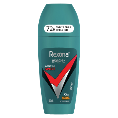 Rexona Men Advanced Protection Antibacterial Sport 72Hr Antiperspirant Deodorant Roll On 50ml