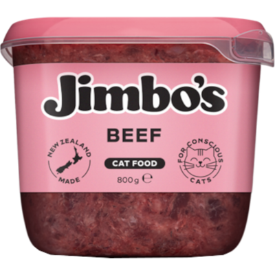 Jimbo's Beef Cat Food 800g