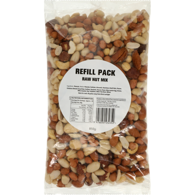 Raw Nut Mix Refill Pack 850g