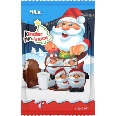 Kinder Mini Friends Milk Chocolate 128g